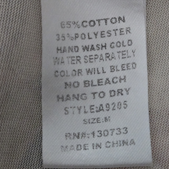 UMGEE Ivory Floral Print Cold Shoulder Tunic Blouse Lace Trim Bell Sleeve Medium - Picture 11 of 11